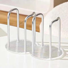 Acrylic Paper Cup Holder Single-Use Cup Dispenser, Single Cup Gold, Dual-Cup Gold, Single Cup Silver, Dual-Cup Silver