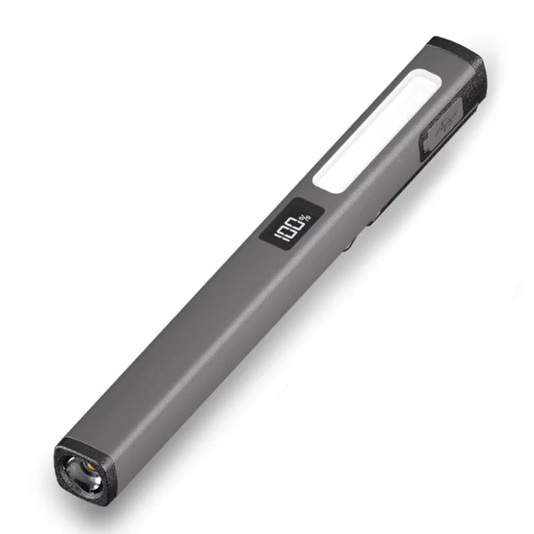COB Pen Clip Light USB Rechargeable Auto Repair Work Light Strong Magnetic Adhesion Flashlight