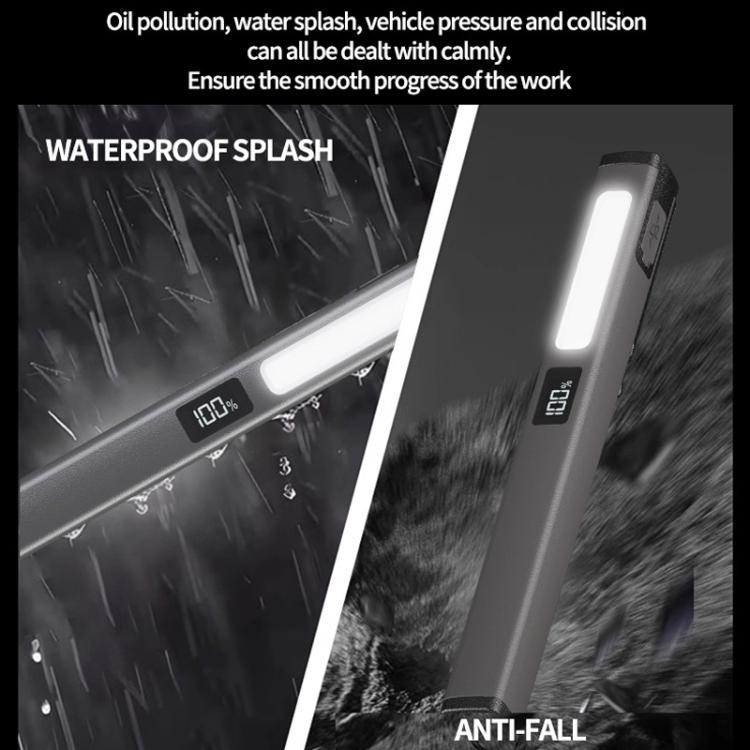 COB Pen Clip Light USB Rechargeable Auto Repair Work Light Strong Magnetic Adhesion Flashlight