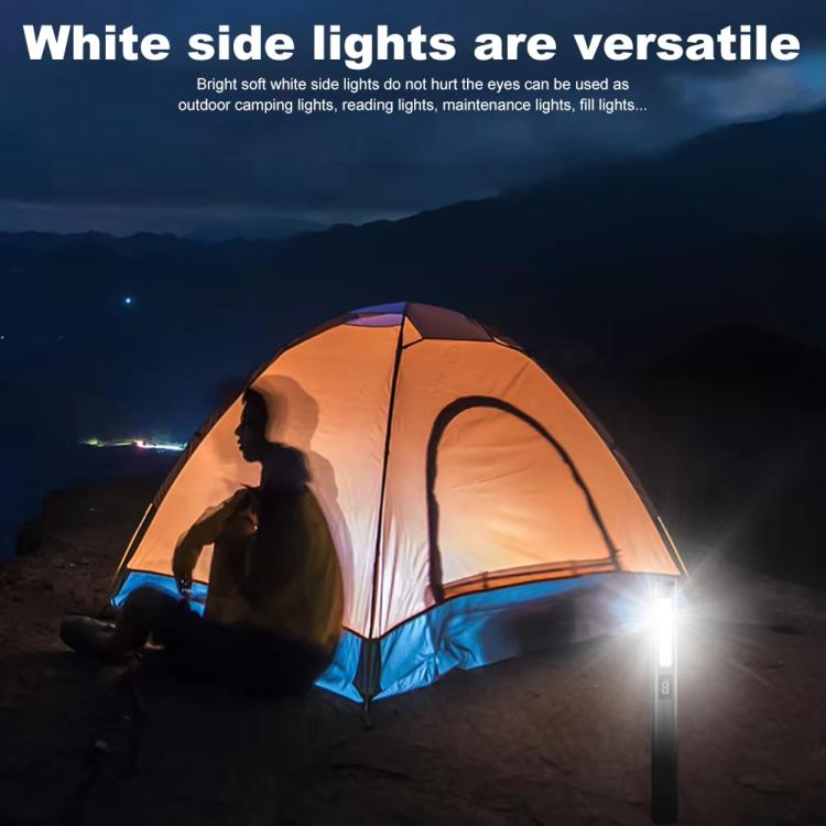 COB Pen Clip Light USB Rechargeable Auto Repair Work Light Strong Magnetic Adhesion Flashlight