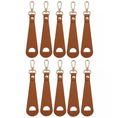 10pcs Leather Hat Clip Luggage Hook Minimalist Hat Anti-Loss Clip