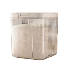 Press Flip Lid Rice Bucket For Home Kitchen Insect-Proof & Moisture-Proof Cereal Storage Container, 2.9L, 5L, 10L, 15L