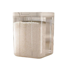 Press Flip Lid Rice Bucket For Home Kitchen Insect-Proof & Moisture-Proof Cereal Storage Container, 2.9L, 5L, 10L, 15L