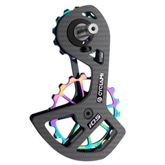 CYCLAMI Shifter Carbon Fiber Road Bike Ceramic Rear Derailleur Large Pulley, For Shimano 8000 / 8020 / 8050 / 8070 / 8170 / 9100 / 9150 / 9170, For Shimano R7000, For Shimano 5800 / 5700, For Shimano 6800 / 6870 / 9000 / 9070