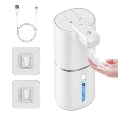 Wall-mounted Smart Sensor Electric Soap Dispenser, White Foam Version, White Dropper Version, Black Foam Version, Black Dropper Version