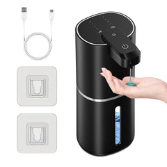 Wall-mounted Smart Sensor Electric Soap Dispenser, White Foam Version, White Dropper Version, Black Foam Version, Black Dropper Version