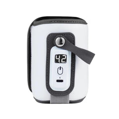 Portable Baby Bottle Heating & Insulating Sleeve with Digital Display USB-C Powered, 5 Adjustable Temperature Settings