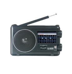 TECSUN R-305P Full-Band Radio Portable Retro Analog Dial DSP Radio, R-305P