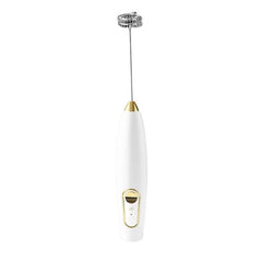 Electric Milk Frother & Coffee Mixer Wireless Handheld Mini Egg Whisk For Home