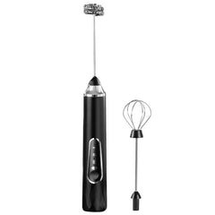 Electric Milk Frother & Coffee Foamer Home Use Handheld Wireless Mini Egg Whisk, Dual-Head White, Dual-Head Black, Dual-Head With Box White, Dual-Head With Box Black, Three-Head With Ear Hook Bracket White, Three-Head With Ear Hook Bracket Black       ...