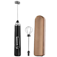 Electric Milk Frother & Coffee Foamer Home Use Handheld Wireless Mini Egg Whisk, Dual-Head White, Dual-Head Black, Dual-Head With Box White, Dual-Head With Box Black, Three-Head With Ear Hook Bracket White, Three-Head With Ear Hook Bracket Black       ...