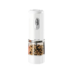 Electric Grinder for Pepper, Salt & Coffee USB Type-C Fast Charging, Adjustable Coarseness, Built-in LED Light