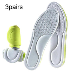 3pairs Odor-Resistant Breathable Ultra-Soft Sports Insoles, 41-42, 43-44, 45-46