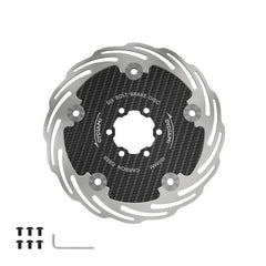 Fully Enclosed Bike Six-Hole Carbon Fiber Brake Disc, CYCLAMI CAR6 160mm, CYCLAMI CAR6 180mm