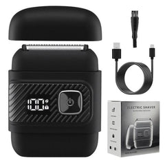 KS-8800 3 Blade Heads Reciprocating Electric Shaver With LCD Display IPX6 Waterproof Razor