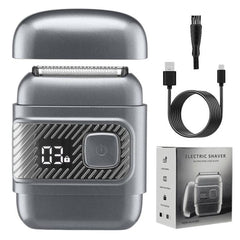 KS-8800 3 Blade Heads Reciprocating Electric Shaver With LCD Display IPX6 Waterproof Razor