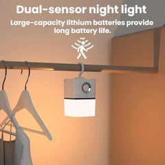 5W Rechargeable Hanging Sensor Night Light for Outdoor Camping