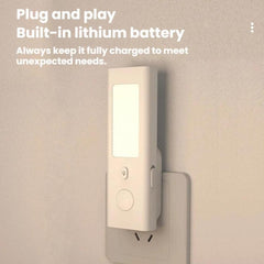 Human Body Induction Charging And Plug-In Dual-Use Night Light