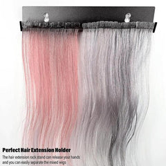 Metal Wig Display Stand Hair Extension Holder For Styling & Storage