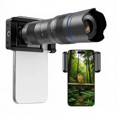 APEXEL Universal All-Metal 20-40x Telephoto Zoom Lens for Smartphones HD Phone Telescope for Moon & Concert Photography, APL-20-40X