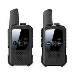 Mini Wireless Long Range Parent Child Walkie Talkie, 2pcs Black, 2pcs Orange, 2pcs Green, Single Black