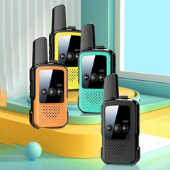 Mini Wireless Long Range Parent Child Walkie Talkie, Single Green
