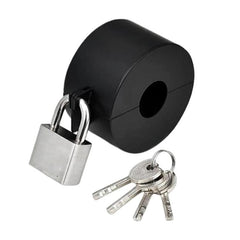 Door Handle Locking Device Disabled Lock Cover Faucet Valve Lock Cover, No Padlock, With Padlock