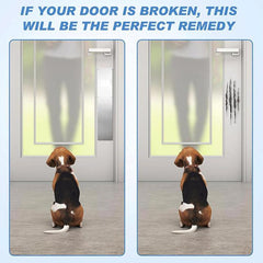 Indoor & Outdoor Door Kick Plate Metal Door Panel Protector, Door Kick Plate