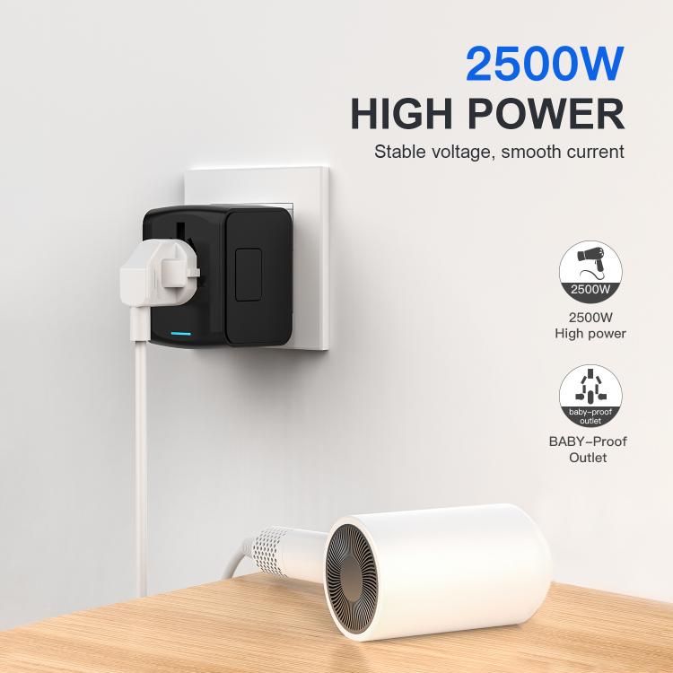 Travel Adapter 3 USB+Type-C Universal Socket Multi-Function Charger, US/EU/UK/AU Plug, 199T-3U