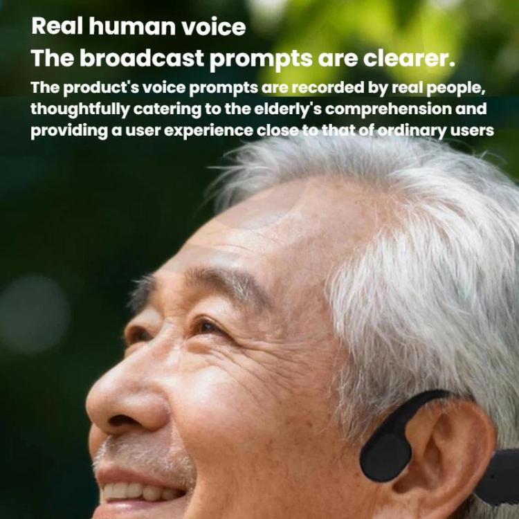 Bone Conduction Hearing Aid Bluetooth Integrated Unit Built-in Microphone