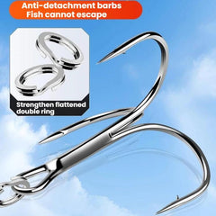 24pcs /Box Lure Triple-Hook Flashbait Fishing Tackle