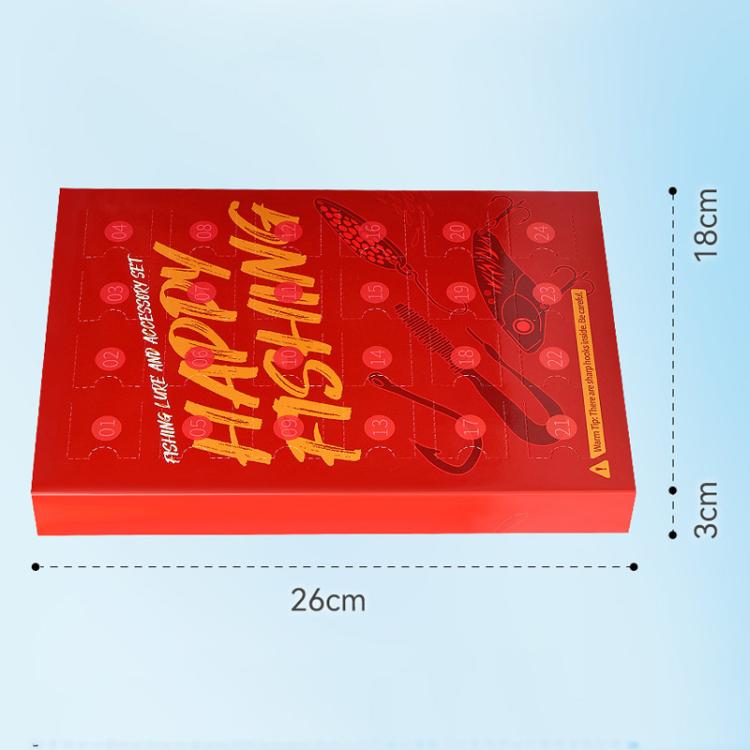 24pcs /Box Lure Triple-Hook Flashbait Fishing Tackle