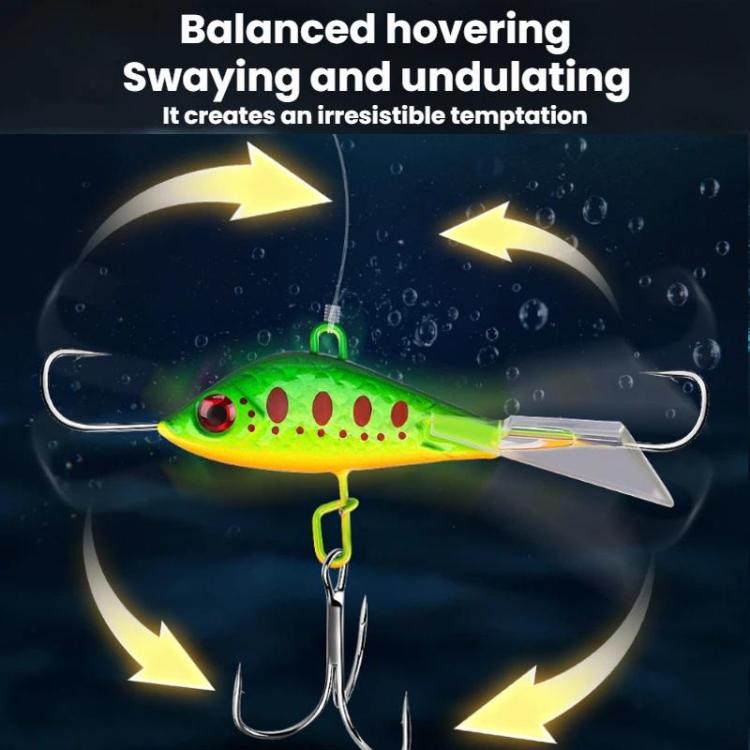 Ice Fishing Balanced Lure Model B 7.4cm 15g Lure Small Metal Minnow