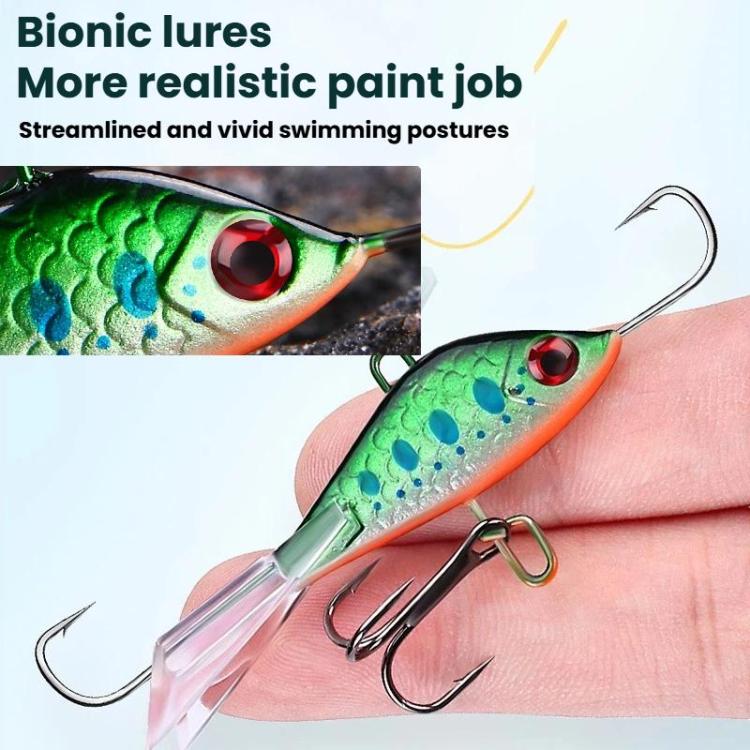 Ice Fishing Balanced Lure Model B 7.4cm 15g Lure Small Metal Minnow