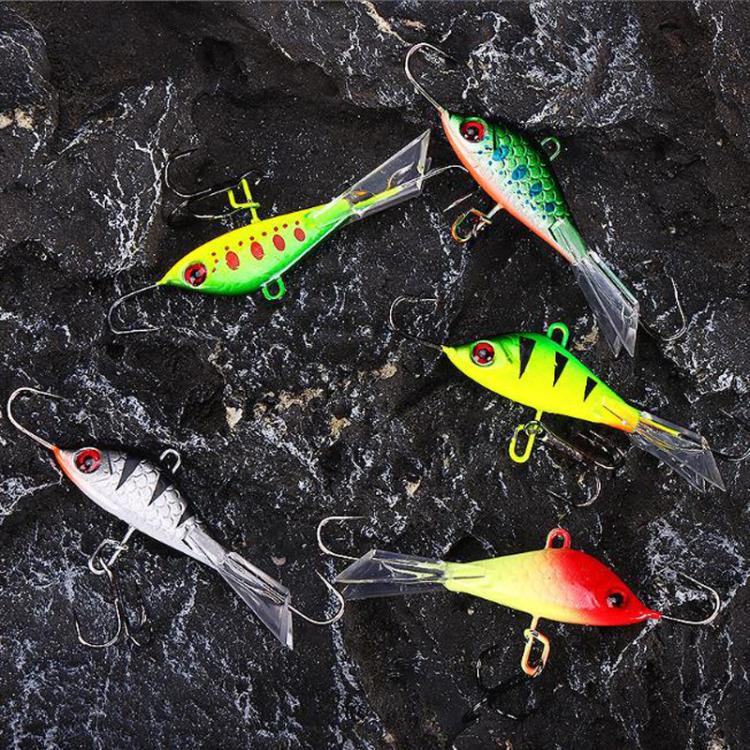 Ice Fishing Balanced Lure Model B 7.4cm 15g Lure Small Metal Minnow