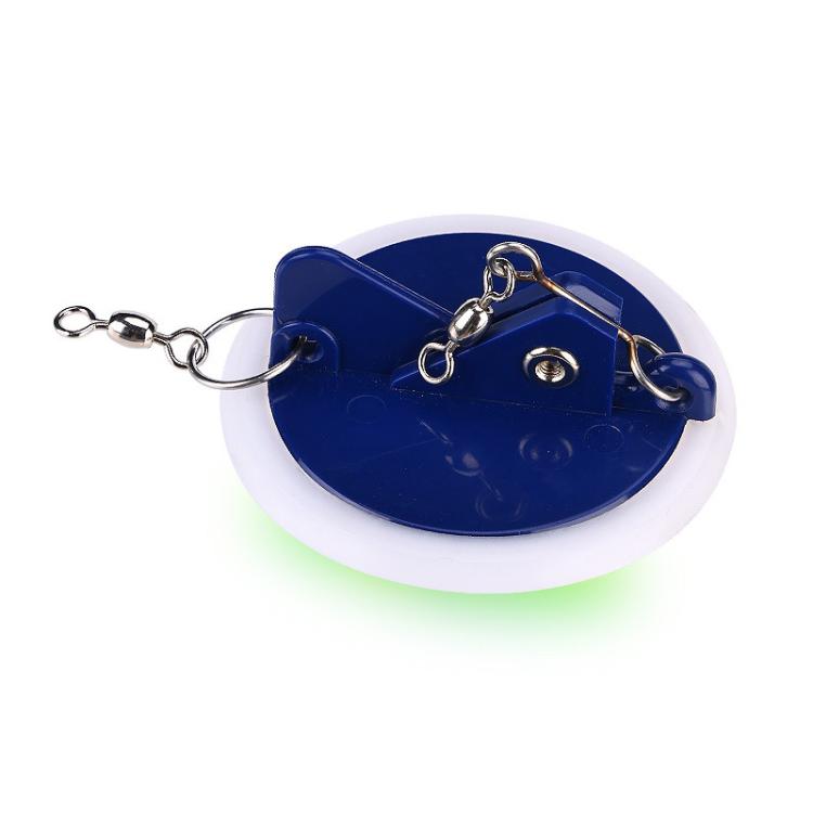 Trolling Disc ABS Luminous Connector Fishing Gear Boat Fishing Saltwater Fishing Accessories, Small Green, Small Orange, Small Dark Blue, Large Green, Large Orange, Large Dark Blue