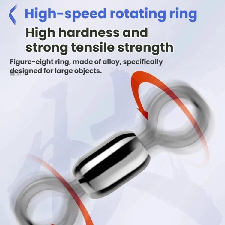 Trolling Disc ABS Luminous Connector Fishing Gear Boat Fishing Saltwater Fishing Accessories, Small Green, Small Orange, Small Dark Blue, Large Green, Large Orange, Large Dark Blue