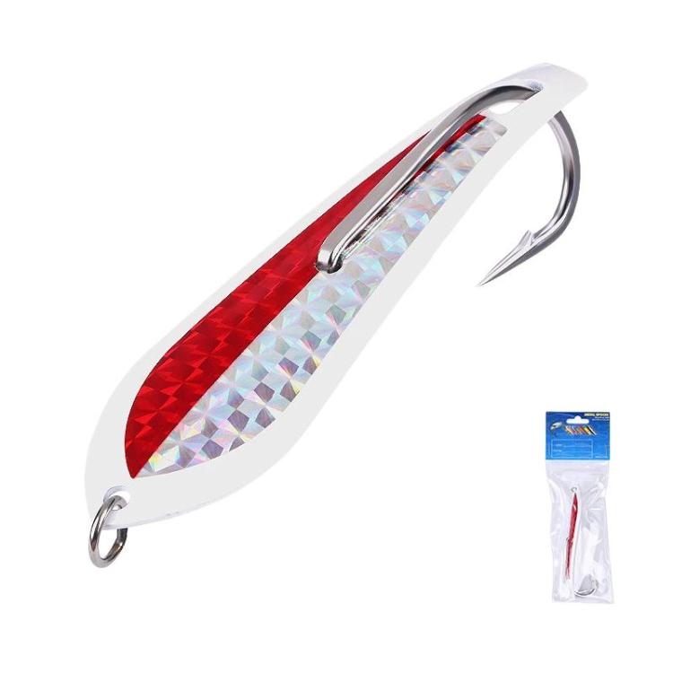 Trolling Bow-Tip Hook Stainless Steel Deep-Sea Boat Fishing High-Visibility Spinnerbait