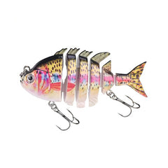 6-Segment Sinking Lure Hard Bait
