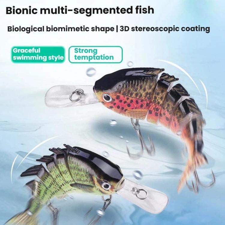 6-Segment Sinking Lure Hard Bait