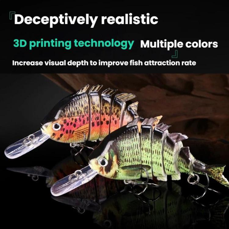 6-Segment Sinking Lure Hard Bait