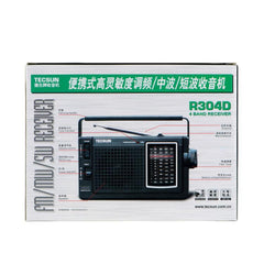 TECSUN R-304D Portable High Sensitivity FM / AM / SW Radio, R-304D