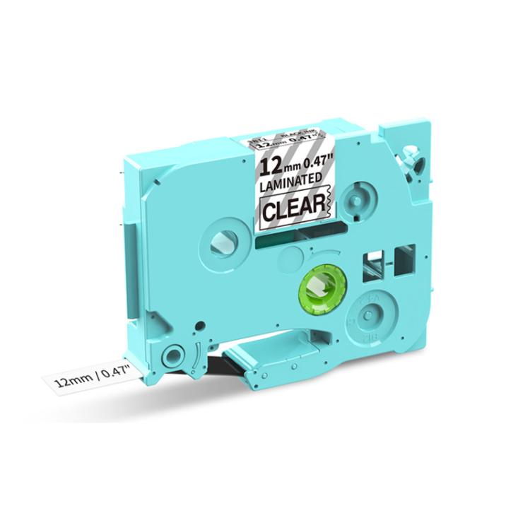 Phomemo 12mm x 8m Printer Ribbon Compatible with P3200/E1000/D1000 Label Printer, TP-BK, WH-BK, RD-BK, BL-BK, YL-BK, GN-BK, SL-BK, GD-BK, TB-BK, WH-RD, WH-BL, TP-WH, BK-WH, RD-WH, BL-WH, TB-WH