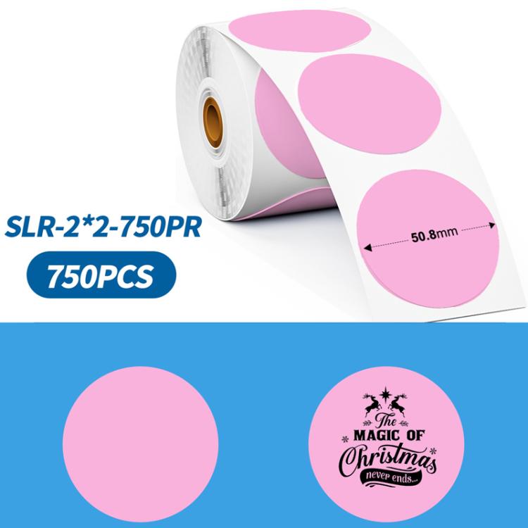 Phomemo 2-Inch Round Adhesive Labels For PM241-BT/PM246S/D520-BT Printer, LASER-SILVER-BLACK-400pcs, > LASER-GOLD-BLACK-400pcs, WHITE-BLACK-750pcs, PINK-BLACK-750pcs, YELLOW-BLACK-750pcs, BLUE-BLACK-750pcs, ORANGE-BLACK-750pcs, WHITE-BLUE-750pcs       ...