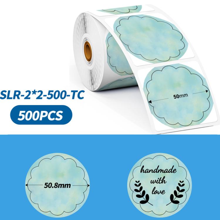 Phomemo 2-Inch Round Adhesive Labels For PM241-BT/PM246S/D520-BT Printer, LASER-SILVER-BLACK-400pcs, > LASER-GOLD-BLACK-400pcs, WHITE-BLACK-750pcs, PINK-BLACK-750pcs, YELLOW-BLACK-750pcs, BLUE-BLACK-750pcs, ORANGE-BLACK-750pcs, WHITE-BLUE-750pcs       ...