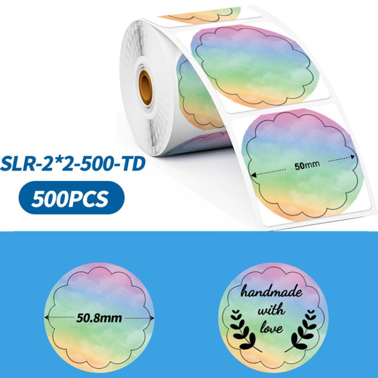 Phomemo 2-Inch Round Adhesive Labels For PM241-BT/PM246S/D520-BT Printer, LASER-SILVER-BLACK-400pcs, > LASER-GOLD-BLACK-400pcs, WHITE-BLACK-750pcs, PINK-BLACK-750pcs, YELLOW-BLACK-750pcs, BLUE-BLACK-750pcs, ORANGE-BLACK-750pcs, WHITE-BLUE-750pcs       ...