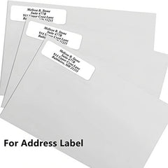 Phomemo 3 1/2-inch×1 1/8-inch 1050pcs Thermal Label for PM241-BT/PM246S/D520-BT Printer, 3 1/2-inch×1 1/8-inch