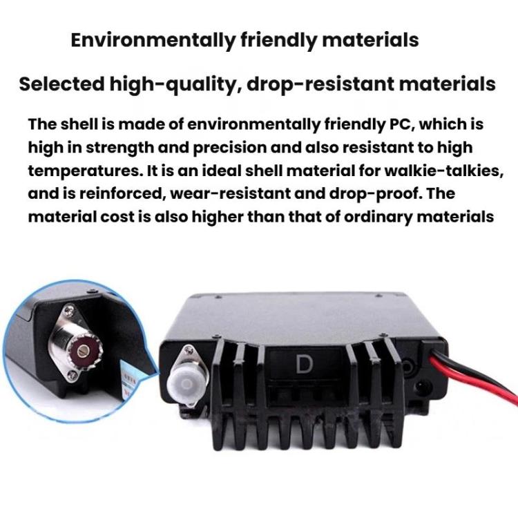 TYT TH-9000D 1-50km High Power Wireless Outdoor Vehicle Two-Way Radio