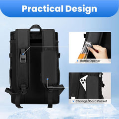 Outdoor Thickened Insulated Leak-Proof Picnic Backpack, 28x22x40cm