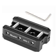 XILETU XPA-1 Arca-Swiss Quick Release Clamp With Dovetail Rail Tripod Monopod Camera Mount Adapter